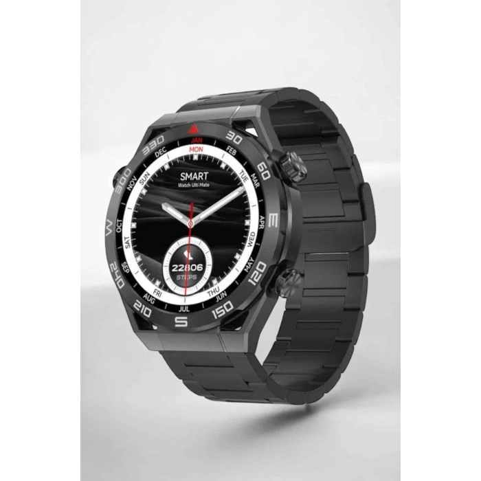 CEYLAN ADAM Akıllı Saat Yeni Nesil Bluetooth Bağlantılı Uyku ve Sağlık Takibi NFC ve GPS