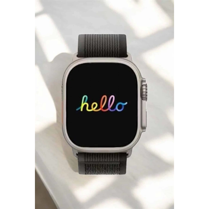 CEYLAN ADAM Akıllı Saat Yeni Nesil Sesli Asistan Uyku ve Sağlık Takibi Adımsayar