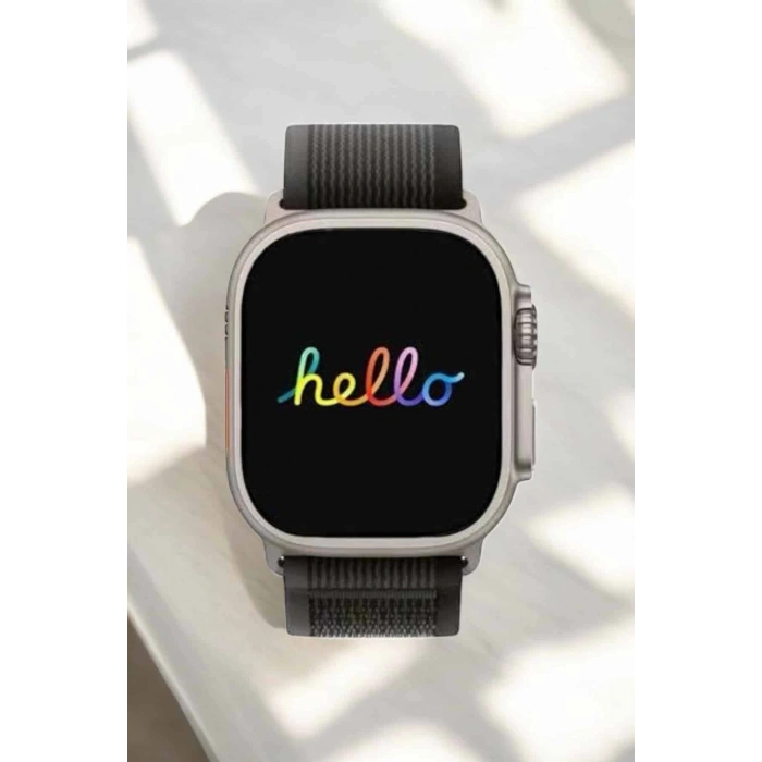 CEYLAN ADAM Akıllı Saat Yeni Nesil Sesli Asistan Uyku ve Sağlık Takibi Adımsayar