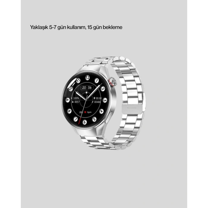 CEYLAN ADAM AMOLED Akıllı Saat Gelişmiş Sensörlü – Kadın Sağlığı ve Hatırlatma Özellikli