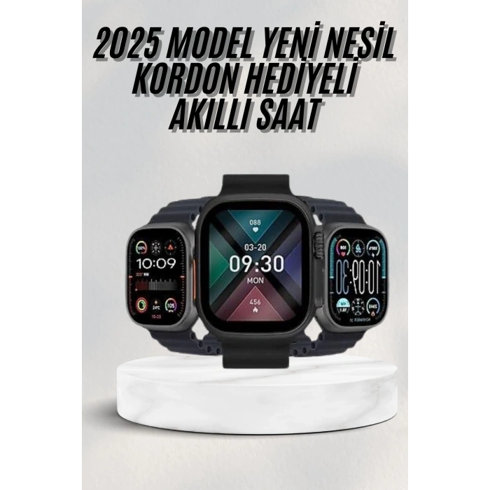 CEYLAN ADAM Android ve İOS Uyumlu Arama Konuşma Yapabilen Akıllı Saat