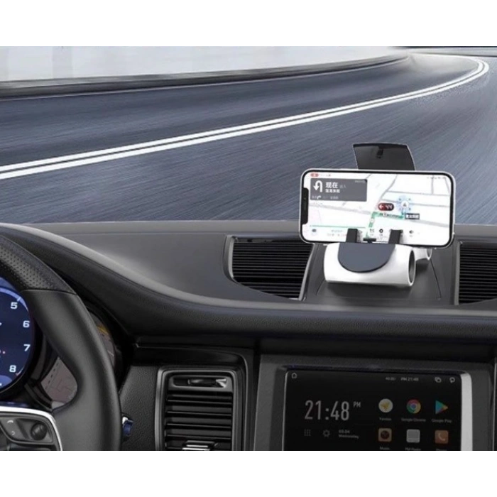 CEYLAN ADAM Araba Tasarımlı Araç İçi Telefon Tutucu Kaymaz, 360 Dönerek Ayarlı