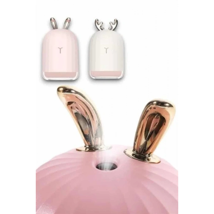 CEYLAN ADAM Aromaterapi Hava Nemlendirici Dekoratif USB Şarjlı Tavşan Nemlendirici