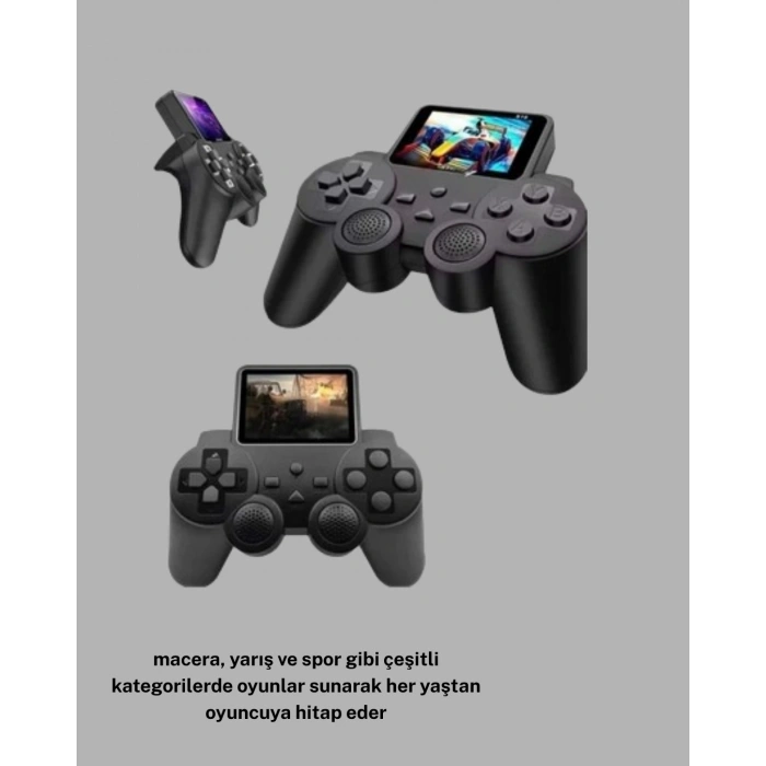 CEYLAN ADAM Atari S10 Retro Oyun Konsolu – 520 Klasik Oyun, Taşınabilir Tasarım, Nostaljik Oyun Deneyimi