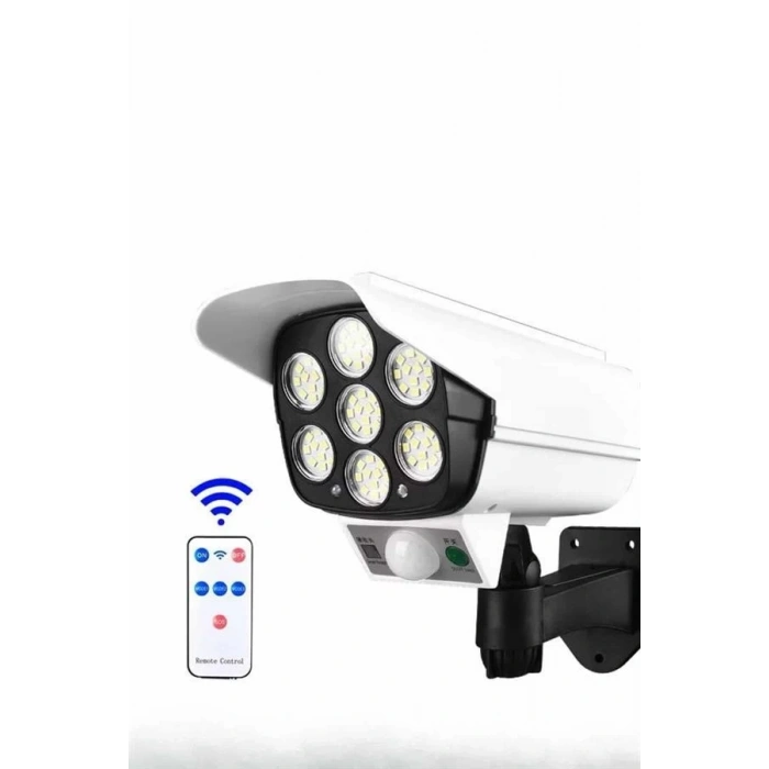 CEYLAN ADAM Bahçe Aydınlatması Hareket Sensörlü Led Aydınlatma Kamera Görünümlü