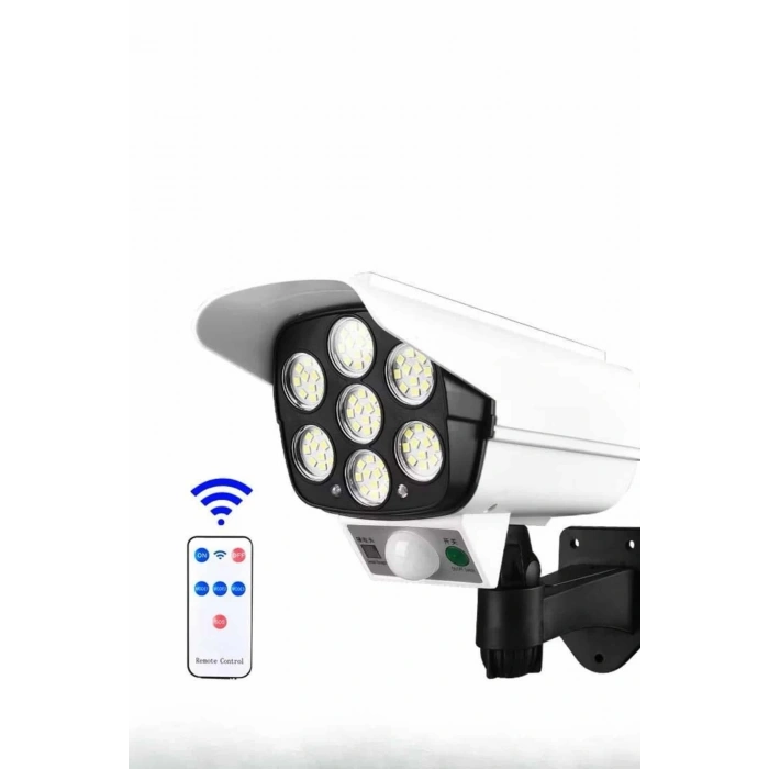 CEYLAN ADAM Bahçe Aydınlatması Hareket Sensörlü Led Aydınlatma Kamera Görünümlü