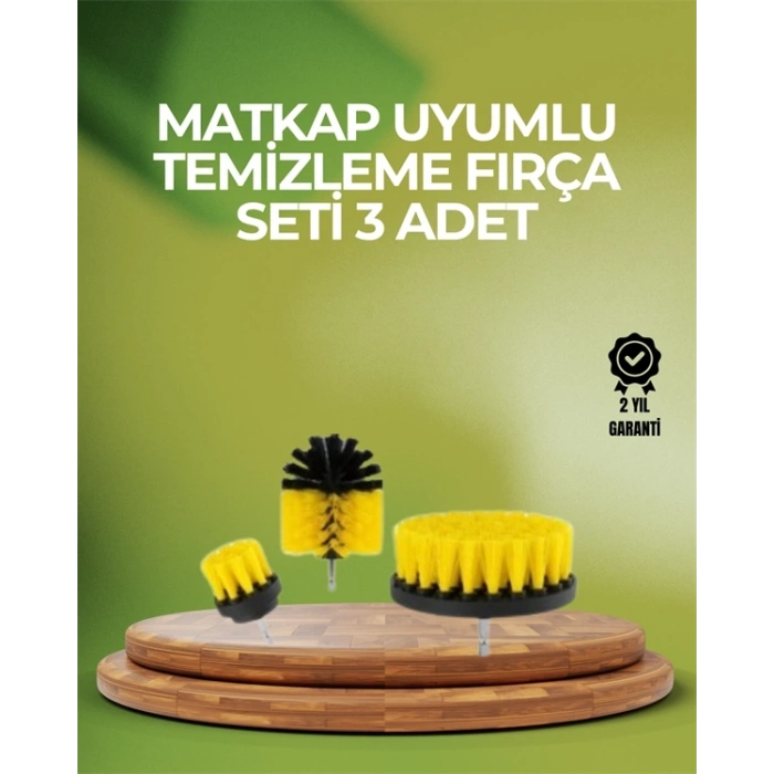 CEYLAN ADAM Banyo, Mutfak, Jant ve Fayans Temizliği İçin Uygun Matkap Başlığı