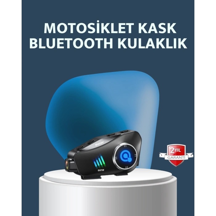 CEYLAN ADAM Bluetooth 5.3 Kask Kulaklığı Su Geçirmez Gürültü Azaltıcı