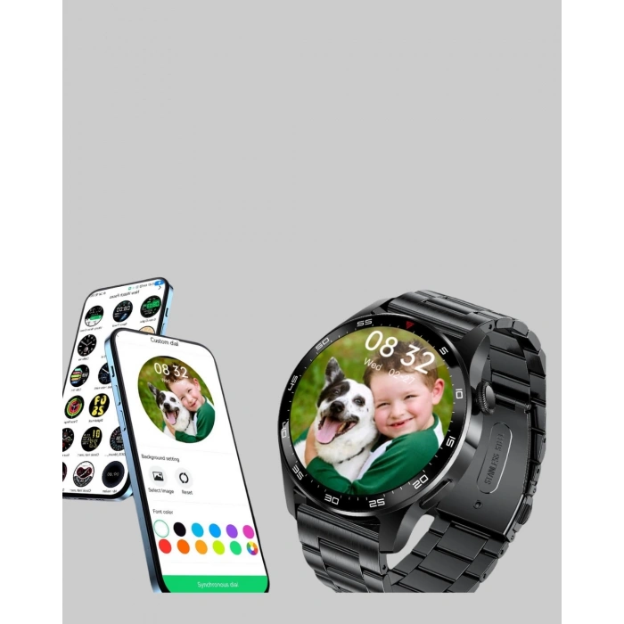 CEYLAN ADAM Bluetooth Akıllı Saat – Nabız, Adım Sayar, Uyku Takibi ve Spor Modlarıyla Akıllı Yaşam Asistanı