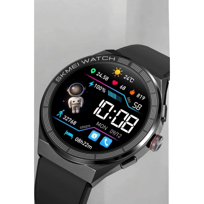 CEYLAN ADAM Bluetooth Bağlantılı Akıllı Saat Tüm Telefonlara Uyumlu Değiştirilebilir Kordon