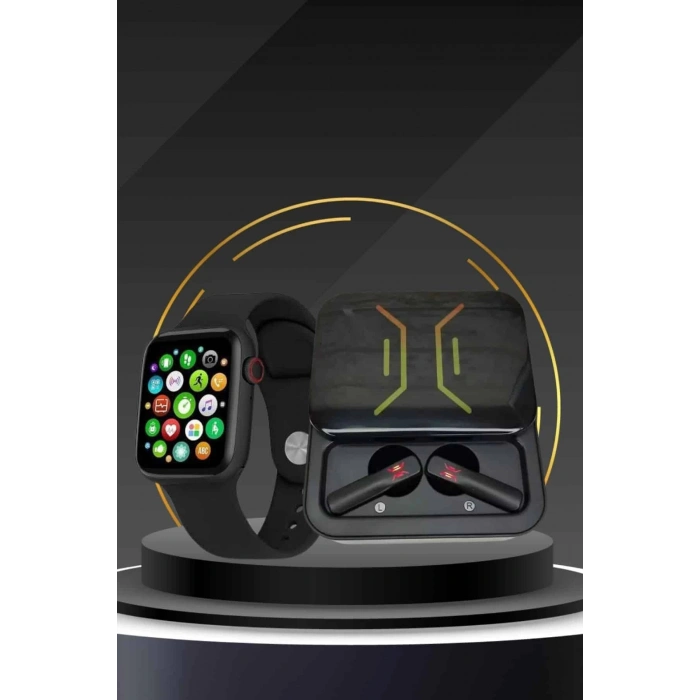 CEYLAN ADAM Bluetooth Bağlantılı Kablosuz Kulaklık ve Yeni Nesil Akıllı Saat 5.0 Bluetooth