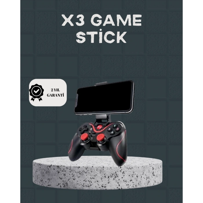 CEYLAN ADAM Bluetooth Kablosuz Oyun Kumandası – Android, iOS, PC Uyumlu