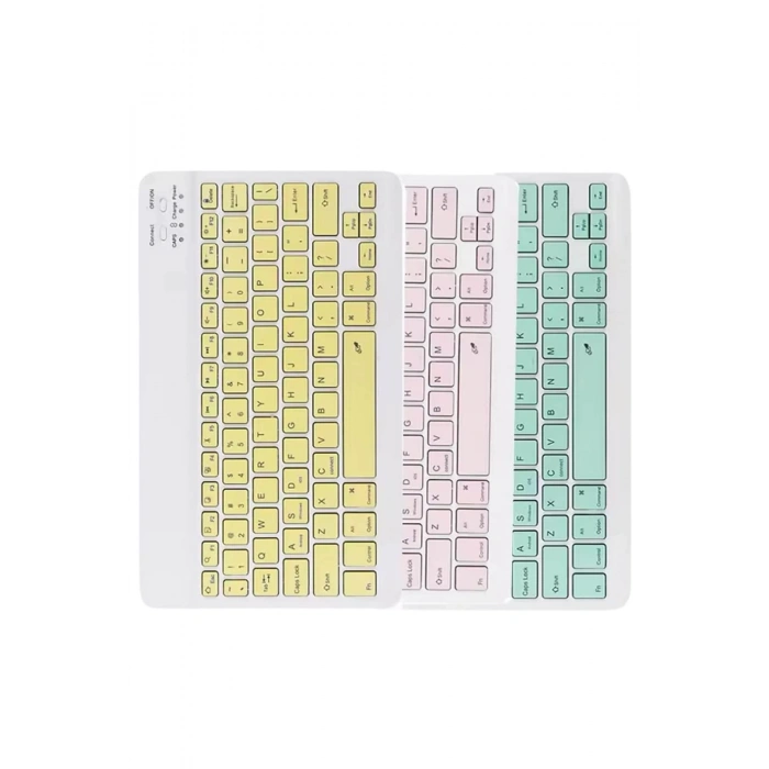 CEYLAN ADAM Bluetooth Şarj Edilebilir Mini Q Klavye Kablosuz Taşınabilir