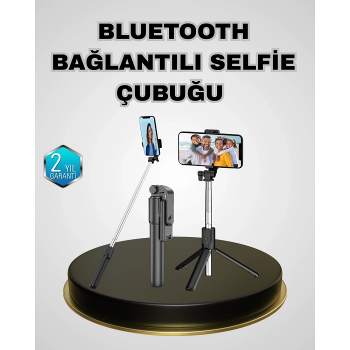CEYLAN ADAM Bluetooth Selfie Çubuğu – Kablosuz, Hafif ve Yüksek Çözünürlüklü Çekim İçin