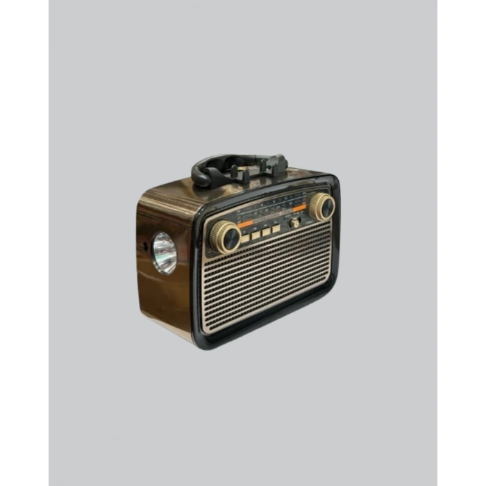 CEYLAN ADAM Bluetooth’lu LED Işıklı Nostaljik Müzik Kutusu – Ahşap Dokulu, Vintage Tasarım ve Yüksek Ses Kalitesi