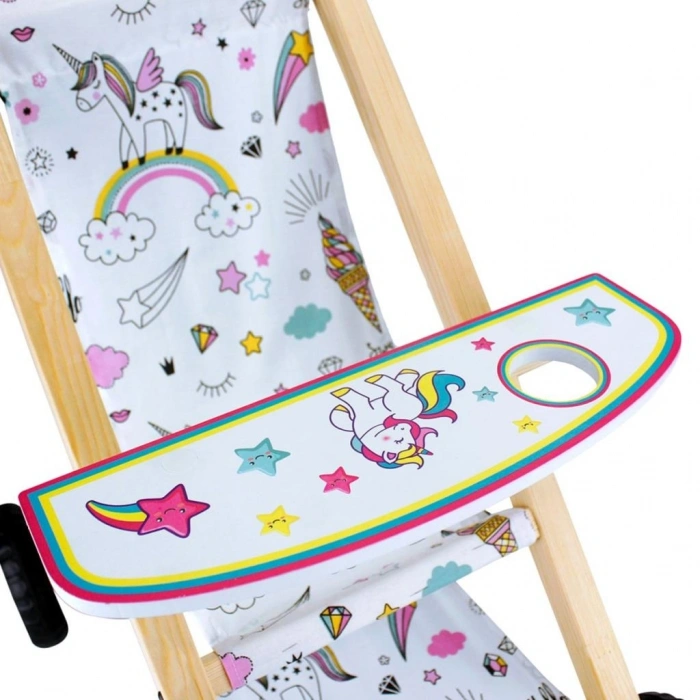 CEYLAN ADAM ÇG71 Okutan, Ahşap Bebek Arabası