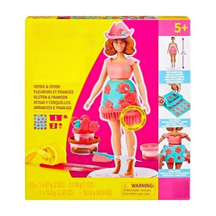 CEYLAN ADAM  Çiçekli Ve Püsküllü Oyun Hamuru Seti