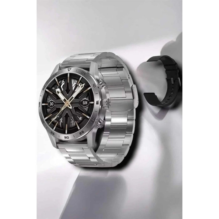 CEYLAN ADAM Çift Kordonlu Yüksek Çözünürlüklü Akıllı Saat Uyku İzleyici & Spor Modları