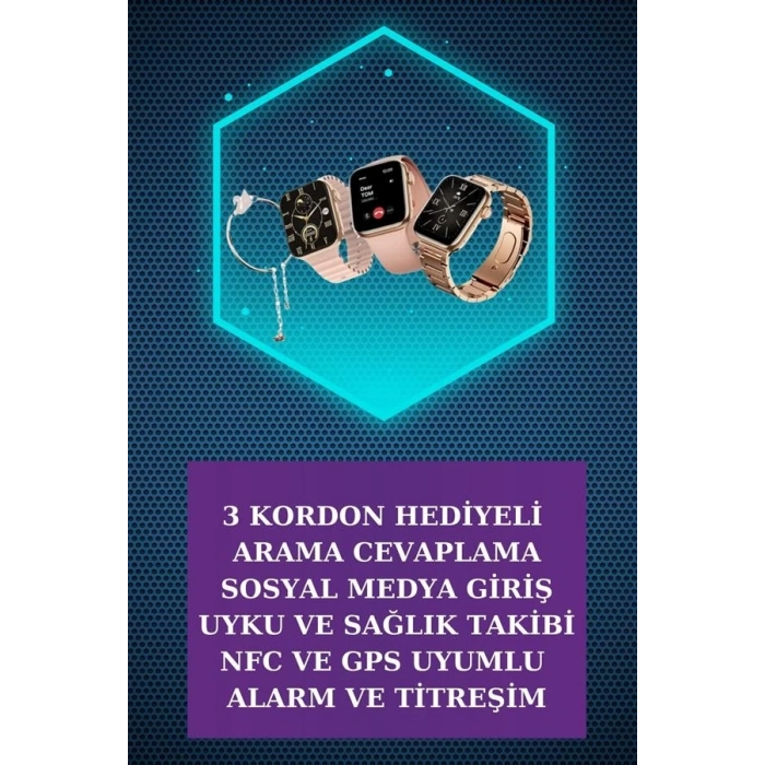 CEYLAN ADAM Dijital Göstergeli Powerbank Bluetooth Kulaklık ve Yeni Nesil Amoled Ekran Akıllı Saat