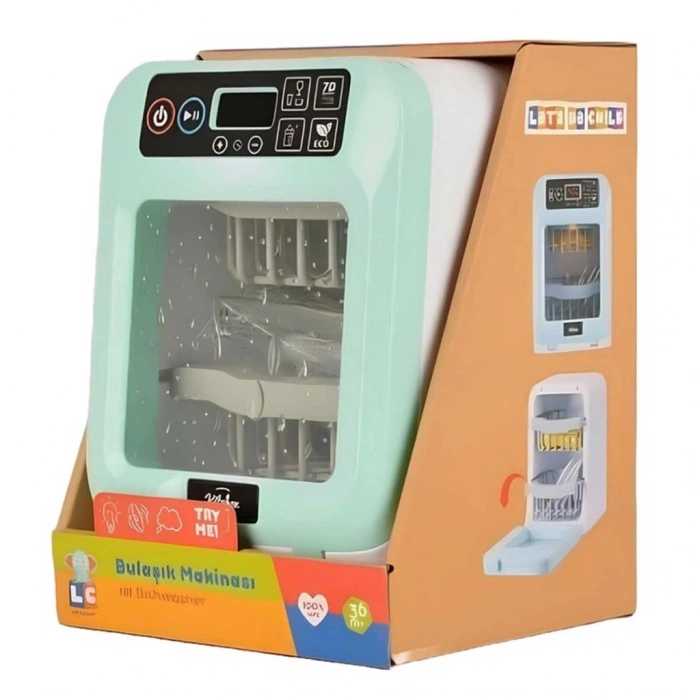 CEYLAN ADAM  Dokunmatik Ekranlı ve Sesli Oyuncak Bulaşık Makinesi