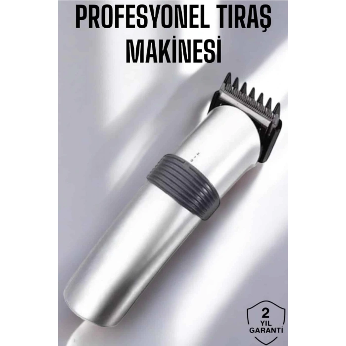 CEYLAN ADAM Erkeklere Özel Şarjlı Saç ve Sakal Kesme Tıraş Makinesi Seti