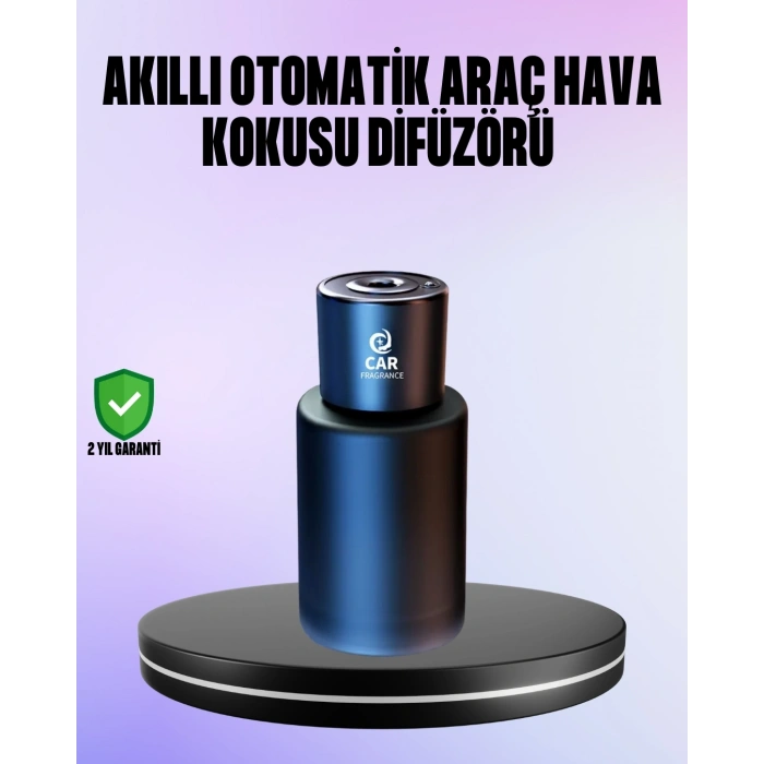 CEYLAN ADAM Esanslı Şarjlı Oto Koku Cihazı Bardaklık Uyumlu