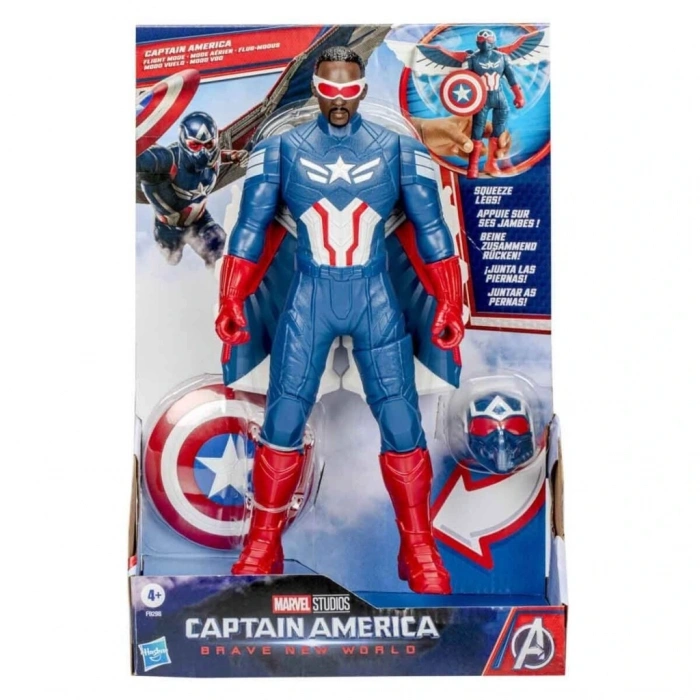 CEYLAN ADAM F9298 Captain America Brave New World Flight Mode Aksiyon Figürü 30 cm