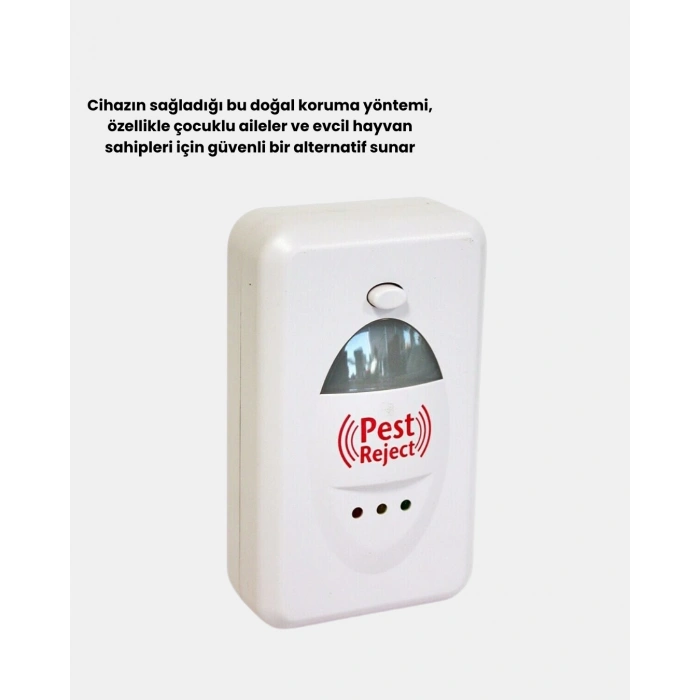 CEYLAN ADAM Fare, Sivrisinek ve Böcek Kovucu Ultrasonik Cihaz – Güvenli ve Kimyasalsız Çözüm