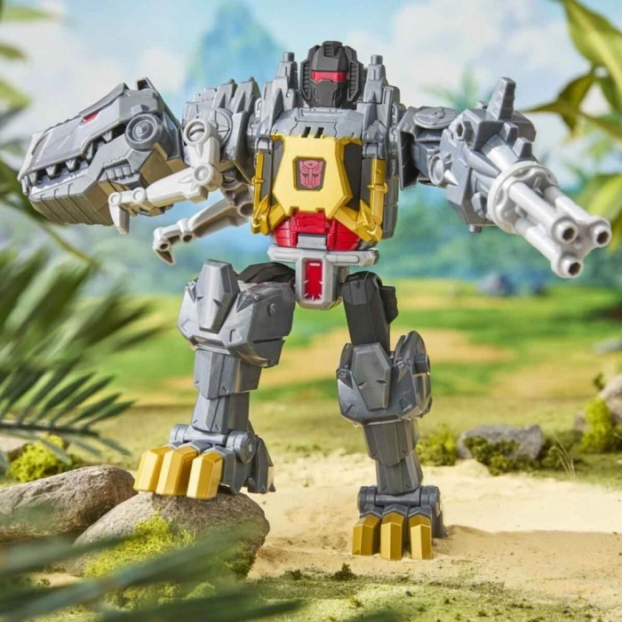 CEYLAN ADAM G0748 Transformers Cyberworld Grimlock Chomp And Battle Aksiyon Figürü