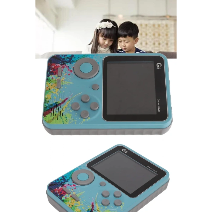 CEYLAN ADAM Game Box Mini 500 Adet Retro Oyun Taşınabilir Oyun Konsolu