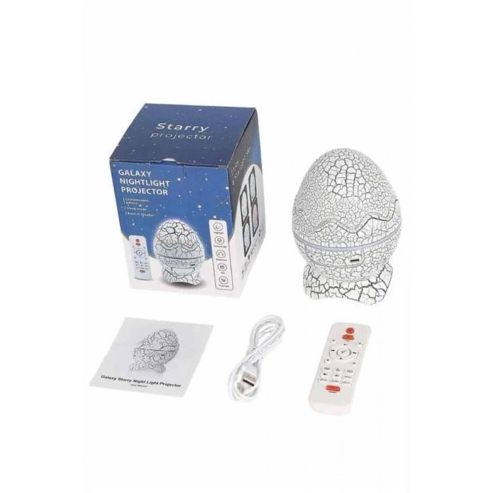 CEYLAN ADAM Gece Lambası Yumurta Işık Speaker Yeni Nesil Dinozor Yumurtası Görünümlü