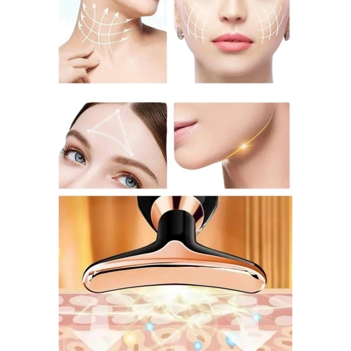 CEYLAN ADAM Gıdık Ve Sarkma Giderici Boyun Ve Yüz Güzellik Cihazı Pilli