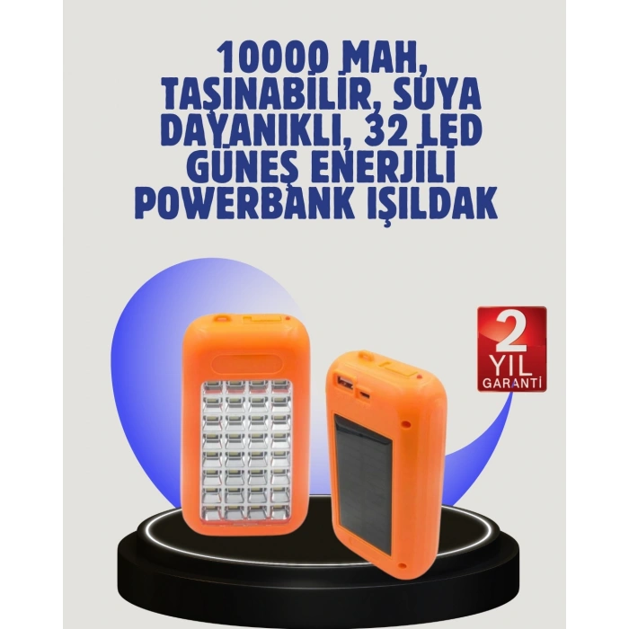 CEYLAN ADAM Gold Silver GS-875 Kamp ve Acil Durum Işıldaklı Powerbank