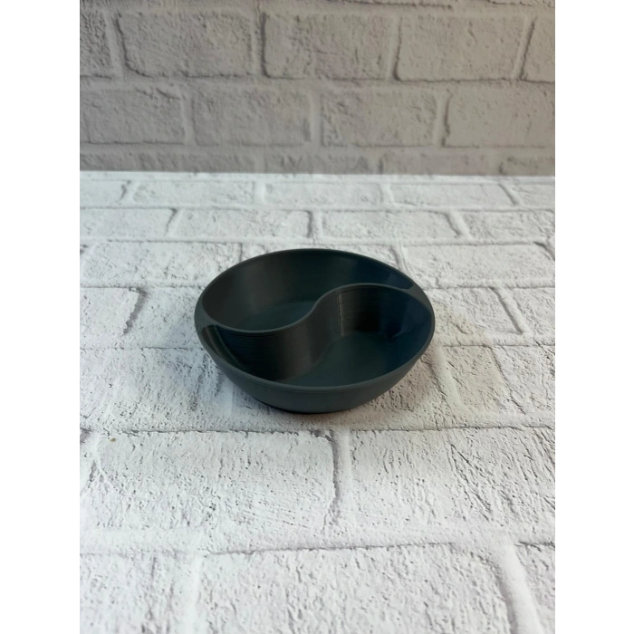 CEYLAN ADAM Gri Çerezlik 4’lü Set Şık ve Minimal Masa Üstü Kullanım