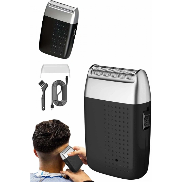 CEYLAN ADAM Günlük Sakal Tıraşına Uygun Tıraş Makinesi Elektrikli Şarj Edilebilir