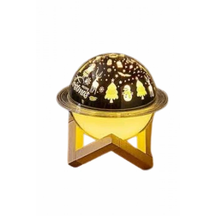 CEYLAN ADAM Hava Nemlendirici Renk Değiştiren Oda Kokusu Yıldızlı Projektör