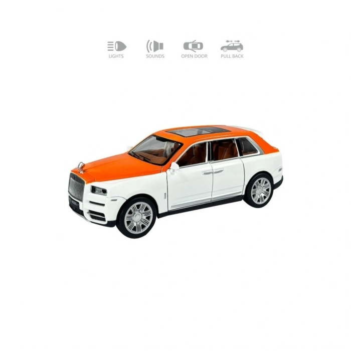 CEYLAN ADAM  HCL806 Çek Bırak 1:22 Sesli ve Işıklı Metal Araba