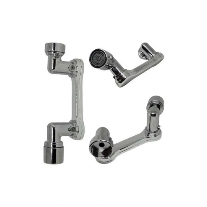 CEYLAN ADAM Her Yere Dönebilen Tasarruflu Mutfak Musluk Başlığı Ucu Musluk Ucu Oynar Başlıklı