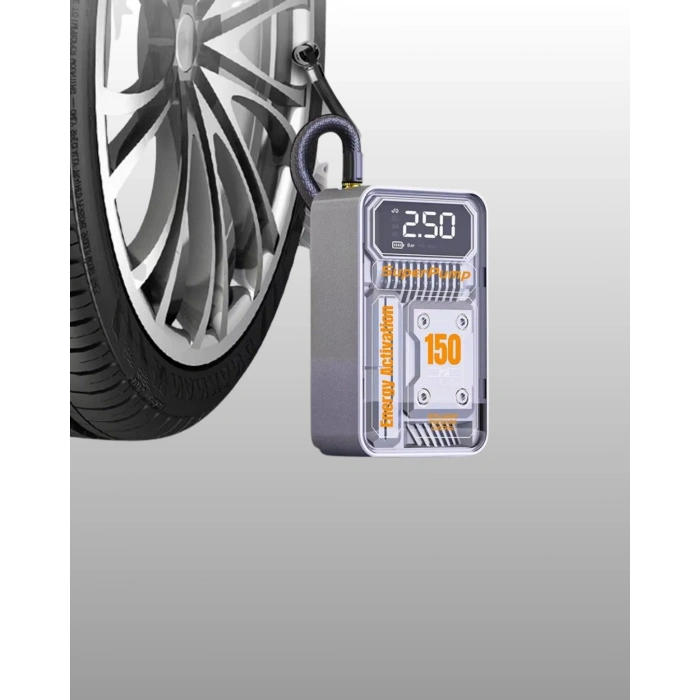 CEYLAN ADAM Hızlı Şişirme Güçlü Motorlu 150 PSI Araba Lastik Pompası