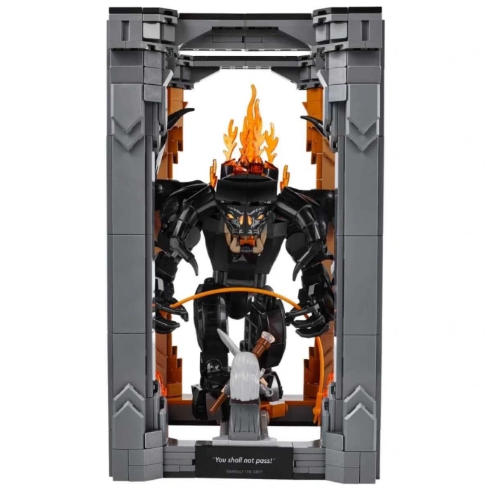 CEYLAN ADAM  Icons Yüzüklerin Efendisi: Balrog Kitaplık Dekoru 10367