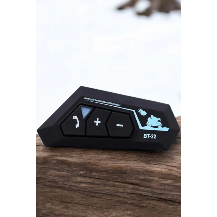 CEYLAN ADAM İnterkom Intercom Kask Kulaklık Bt22 Bluetooth Motosiklet Kulaklık 5.0 Bluetooth