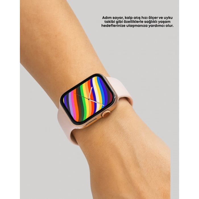 CEYLAN ADAM IP67 Suya Dayanıklı AMOLED Akıllı Saat Bildirim ve Sağlık Takip Özellikli