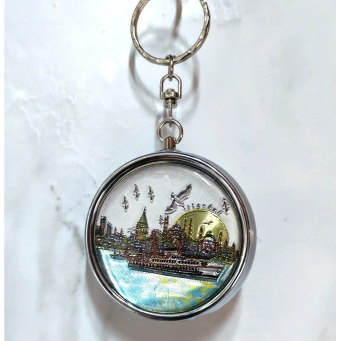 CEYLAN ADAM İstanbul Temalı Cep Küllüğü Anahtarlık Alk4053