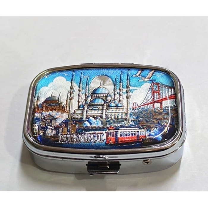 CEYLAN ADAM İstanbul Temalı İlaç Kutusu Alk4370