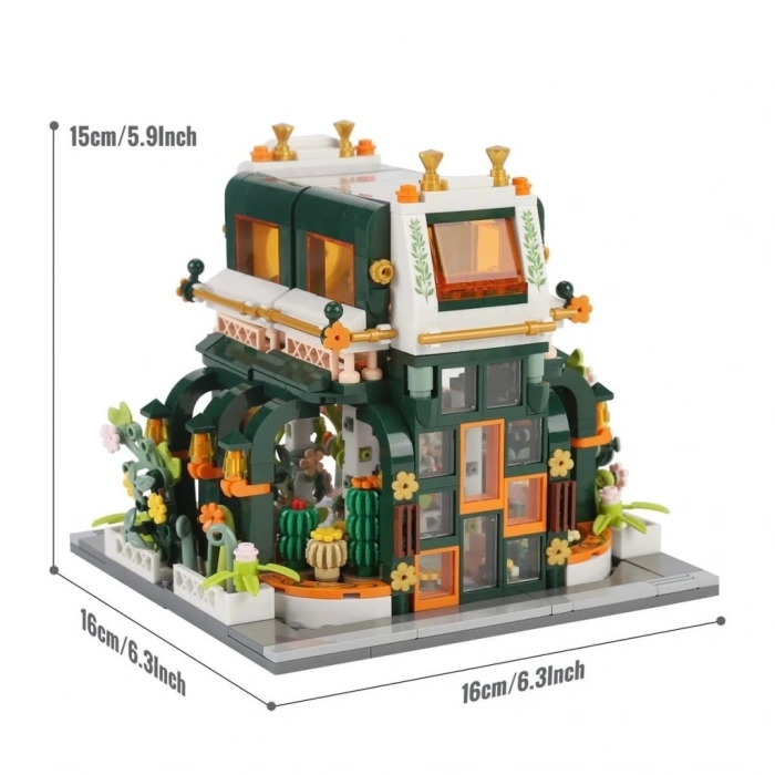 CEYLAN ADAM  JK2362 LOZ Botanik Bahçe Blok Seti - Vagon life