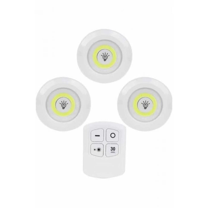 CEYLAN ADAM Kablosuz Pilli Işıldak  Masa Lambası Mutfak Tezgah Altı Banyo Dolabı Dolap İçi