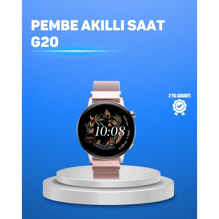 CEYLAN ADAM Kablosuz Şarjlı Tam Ekran Akıllı Saat – Türkçe Dil Desteği ve Uzun Pil Ömrü