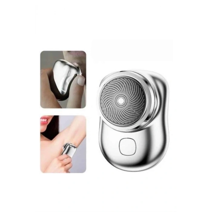 CEYLAN ADAM Kablosuz Tıraş Makinesi Günlük Hızlı Taşınabilir Şarjlı Yuvarlak Paslanmaz Çelik