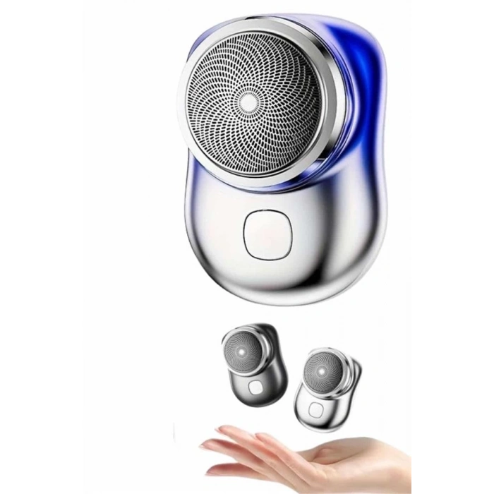 CEYLAN ADAM Kablosuz Tıraş Makinesi Günlük Hızlı Taşınabilir Şarjlı Yuvarlak Paslanmaz Çelik