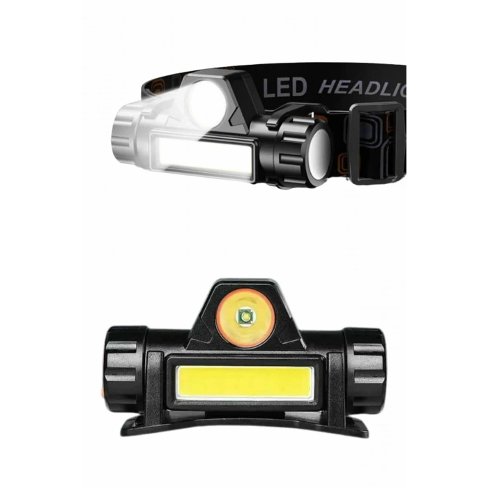 CEYLAN ADAM Kafa Lambası Çalışma Işığı Kafa Feneri Şarjlı Mıknatıslı Fenerli